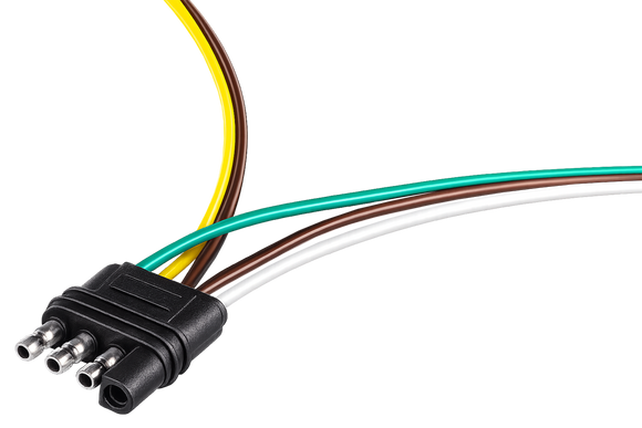 RT38255 4 Flat Trailer End Y-Harness trailer side connector