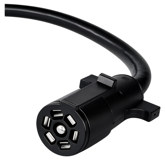 RT10245 7 Blade Molded Connector with cable, SAE wiring