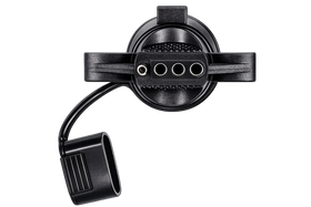 RT37355 7 Blade to 4 Flat Adapter, 4 flat end view