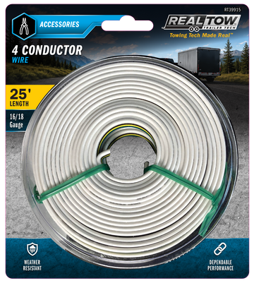 RT39915 16/18 Gauge 4 wire bonded retail packaging
